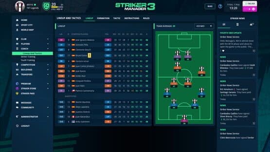 Striker Manager 3 — screenshot 3