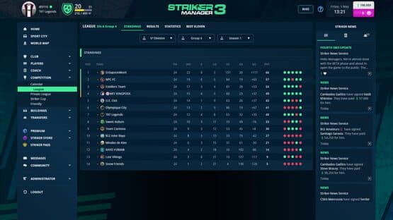 Striker Manager 3 — screenshot 5
