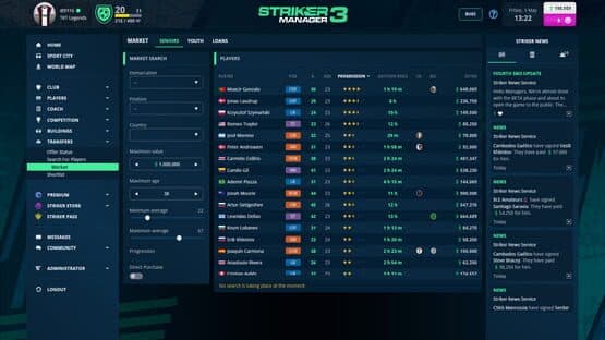Striker Manager 3 — screenshot 6