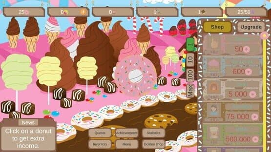 Donut Land Clicker — screenshot 1