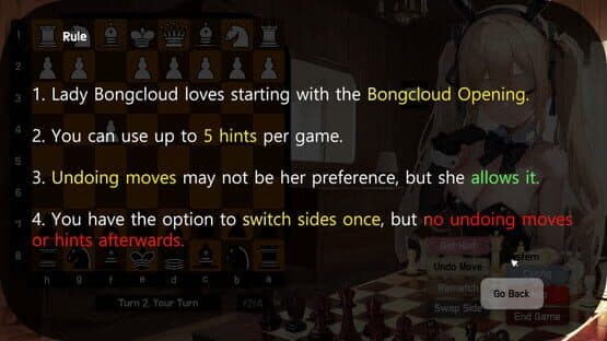 Play Chess with Lady Bongcloud — screenshot 1