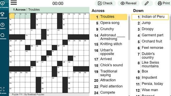 The Daily Crossword — screenshot 3