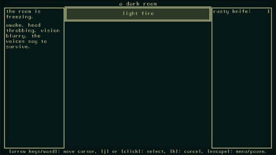 A Dark Room — screenshot 2