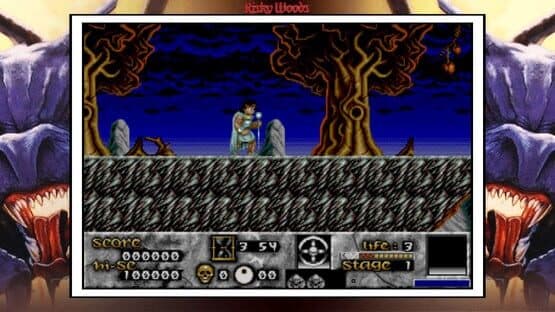 QUByte Classics: Risky Woods — screenshot 2
