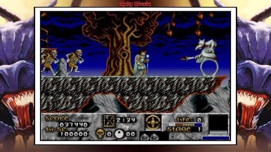 QUByte Classics: Risky Woods — screenshot 6