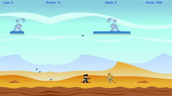 Cabezurrio vs Robots — screenshot 2