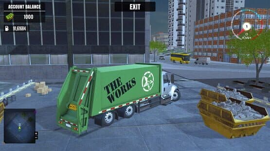 Garbage Truck Driving Simulator — screenshot 1
