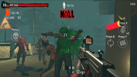 Zombie Hunter: D-Day — screenshot 1