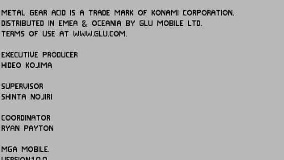 Metal Gear Acid Mobile — screenshot 3