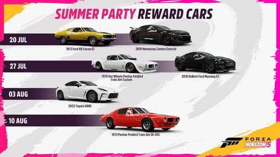 Forza Horizon 5: Summer Party — screenshot 2
