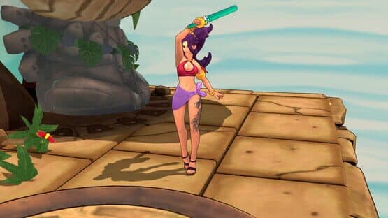 Rushdown Revolt: Pool Party Zhurong — screenshot 2
