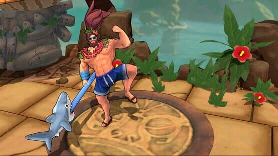 Rushdown Revolt: Pool Party Weishan — screenshot 2