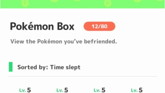 Pokémon Sleep — screenshot 6