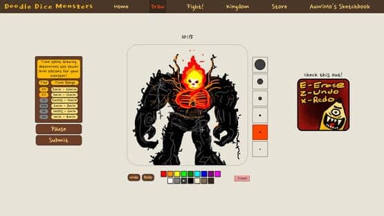 Doodle Dice Monsters — screenshot 3