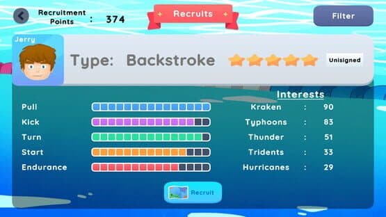 Swimming Dynasty — screenshot 2