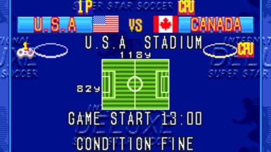 International Superstar Soccer Deluxe Plus — screenshot 2