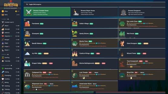 Melvor Idle: Atlas of Discovery — screenshot 1