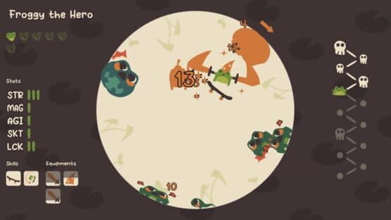 Froggy's Battle — screenshot 1