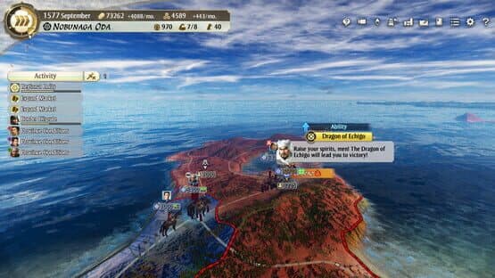 Nobunaga's Ambition: Awakening - Scenario: "Battle of Tetorigawa" — screenshot 4