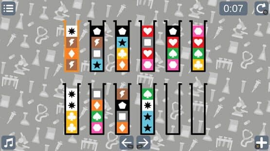 Chemical Sort — screenshot 2