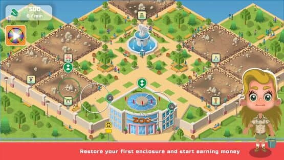 Idle Zoo Park — screenshot 1