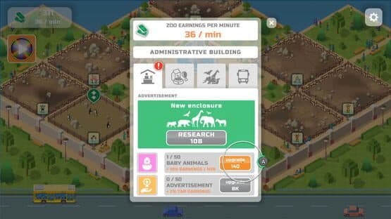 Idle Zoo Park — screenshot 2
