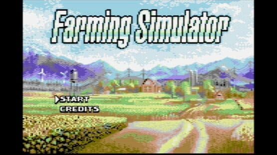 Farming Simulator C64 Edition — screenshot 1