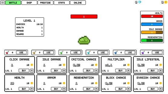 One Life Clicker — screenshot 1