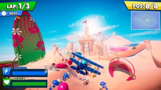 Airplane Race Simulator 2 Player Game — screenshot 4