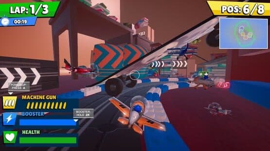 Airplane Race Simulator 2 Player Game — screenshot 6