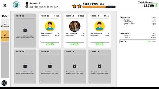 Motel Simulator: Create, Renovate & Grow Business — screenshot 6