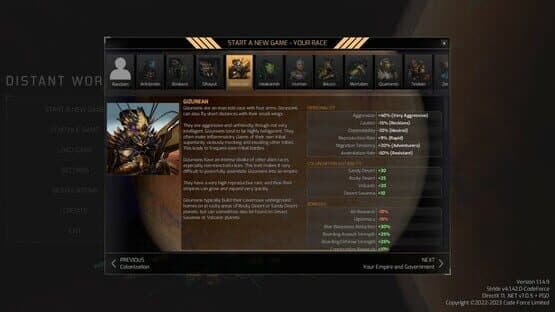 Distant Worlds 2: Factions - Quameno and Gizureans — screenshot 2