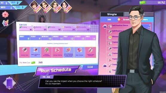 K-Pop Idol Stories: Road to Debut — screenshot 1