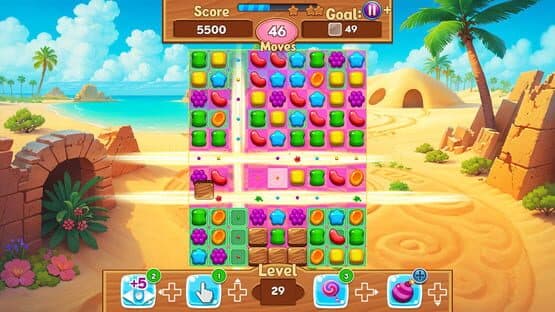 Jelly Fruits Adventure: Magic Match 3 Puzzle — screenshot 2