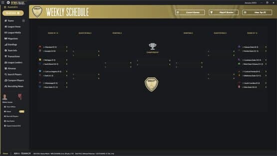 Draft Day Sports: College Football 2024 — screenshot 4