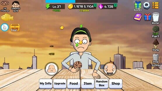 Food Fighter Clicker Games — screenshot 2