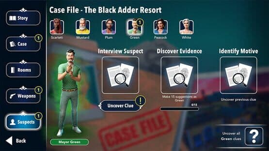 Clue/Cluedo: Black Adder Resort Bundle — screenshot 6