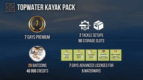 Fishing Planet: Topwater Kayak Pack — screenshot 3