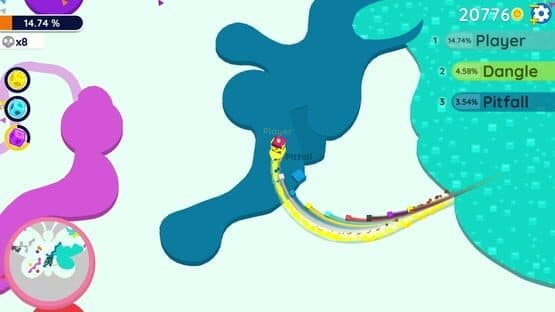 Paper io 2: Animals DLC — screenshot 3