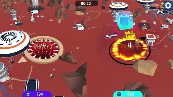 Hole io: Red Planet DLC — screenshot 2