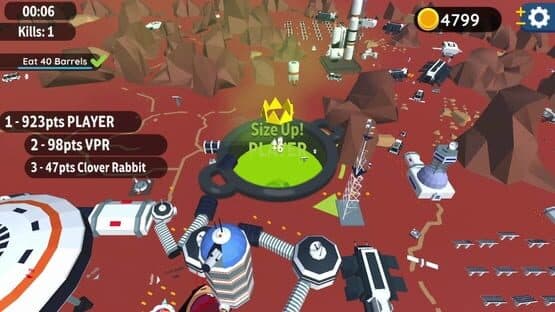 Hole io: Red Planet DLC — screenshot 4