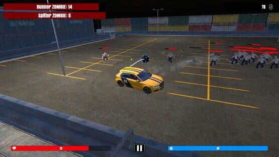 Drift Cars Zombie Crusher — screenshot 1