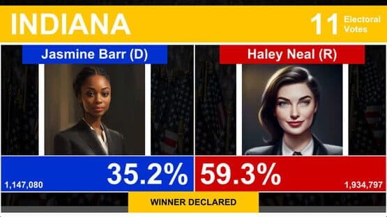 2024 U.S. Election Simulator — screenshot 3