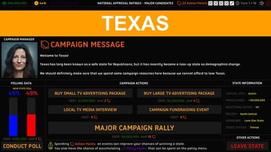 2024 U.S. Election Simulator — screenshot 6
