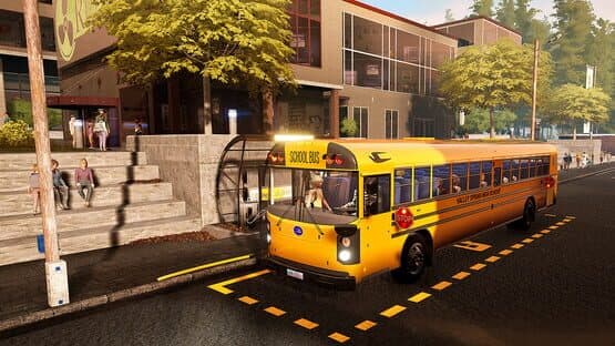 Bus Simulator 21: Next Stop - Official School Bus Extension — screenshot 5