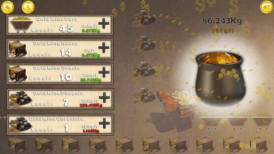 Gold Rush Clicker — screenshot 1