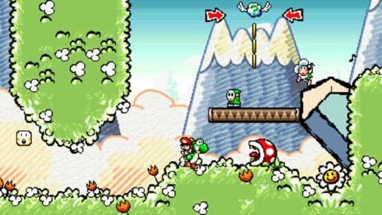 Super Mario Construct 2: Yoshi's Fabrication Station — screenshot 1
