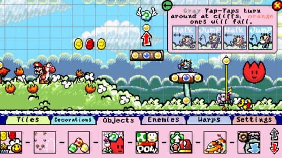 Super Mario Construct 2: Yoshi's Fabrication Station — screenshot 2
