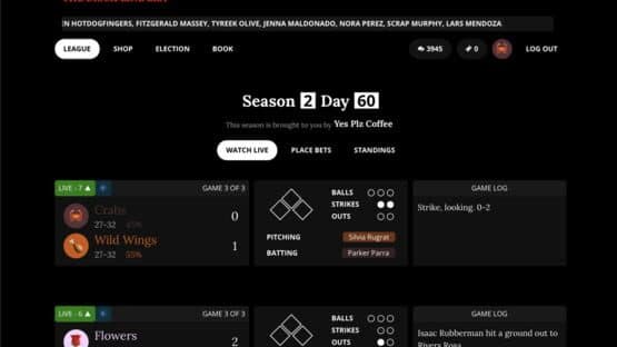 Blaseball — screenshot 1