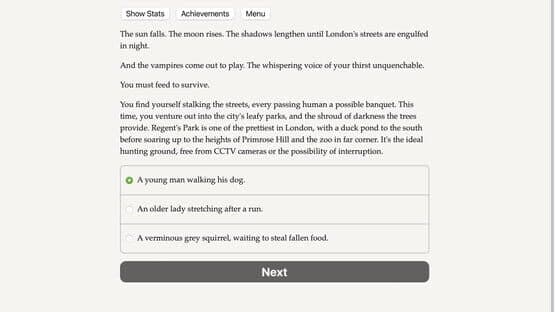 Vampire's Kiss — screenshot 1